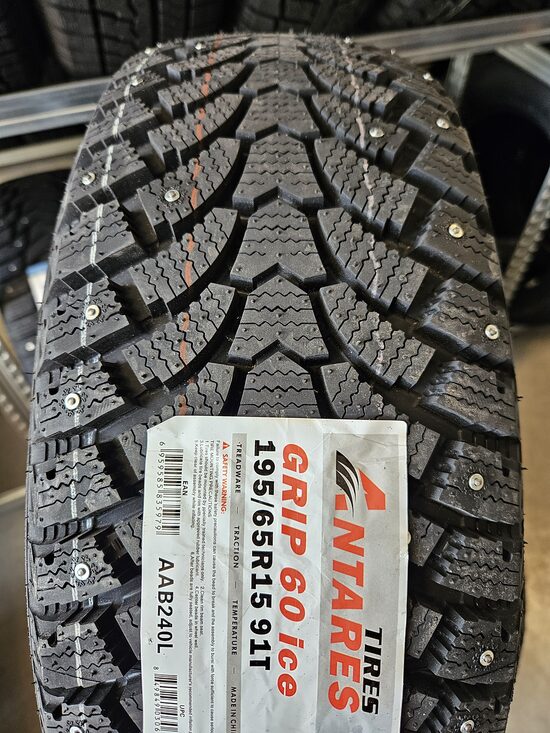195/65R15 Antares Grip60 ar šipiem
