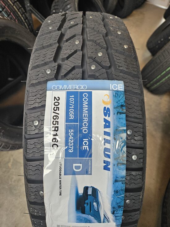 205/65R16C Sailun Commercio Ice ar šipiem