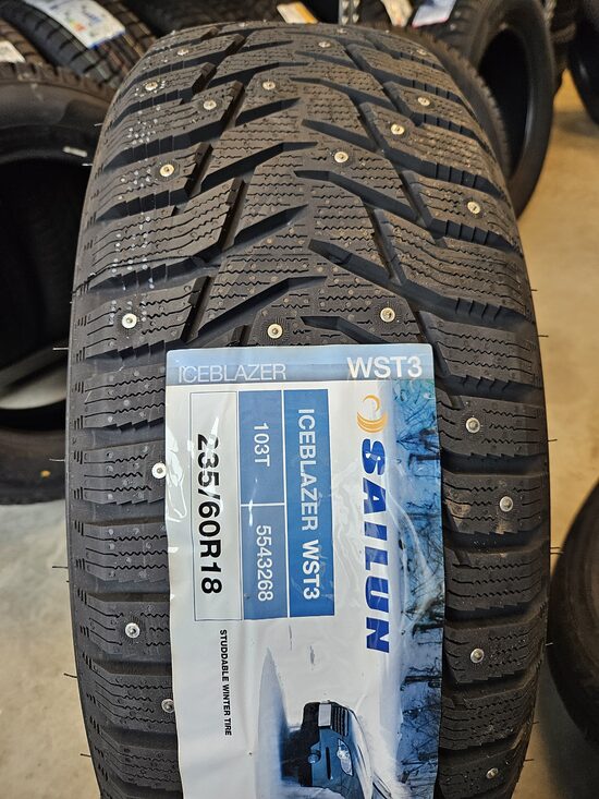 235/60R18 Sailun WST3 FS ar šipiem