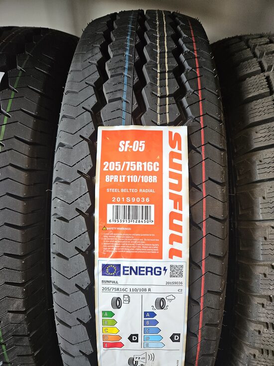 205/75R16C Sunfull SF05